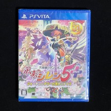 Shiren the Wanderer 5 Plus PSVita Puzzle Dungeon Game  20th Anniversary