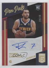 2020-21 Donruss Elite Pen Pals Red 29/49 Facundo Campazzo #PP-FCM Auto 11mn