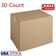 30 12x8x10 Recycled Shipping Boxes Cardboard Paper Boxes Mailing Packing Box US