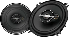 A-Series Standard TS-A1371F 5.25” 3-Way Speakers (Pair) – 300W Max, Balanced Sou