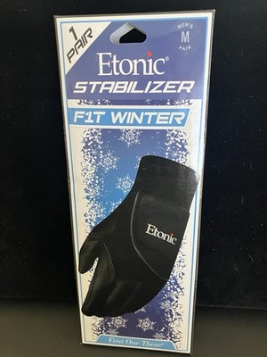 Men's Etonic Stabalizer Fit Winter Golf Gloves 1 Pair - Size Medium- NEW!