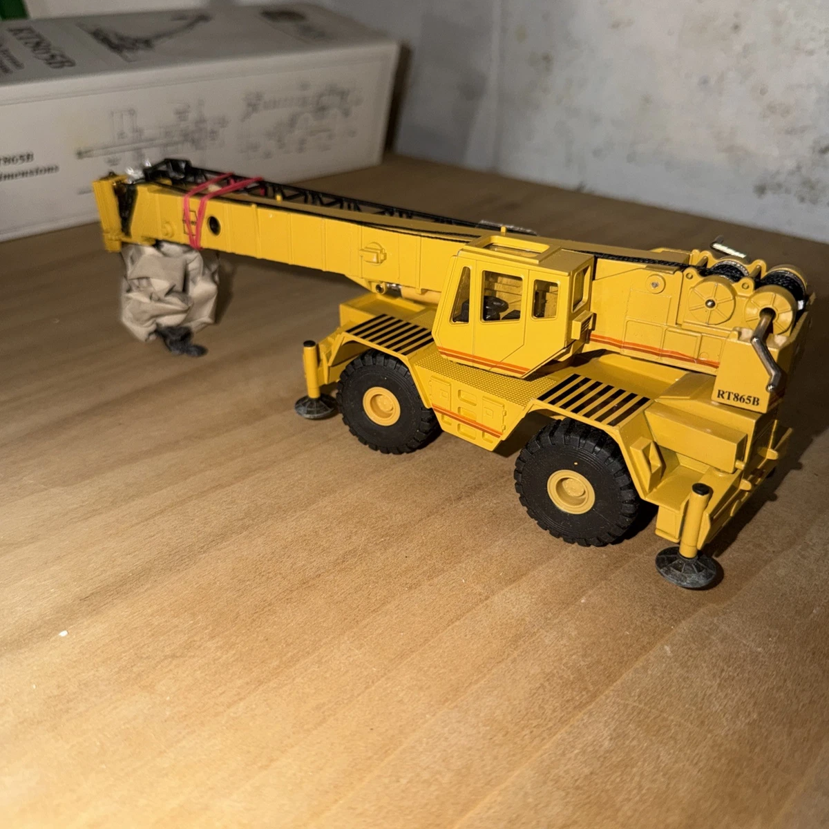NZG Crane Vintage Manufacture Diecast Construction Equipment for