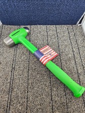 CORNWELL CTH47BPG: 47 oz. Dead Blow Ball Peen Hammer in Neon Green - 13"