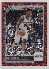 2023 Panini NBA Hoops Premium Stock Red Disco Prizm /149 Sidy Cissoko #143 1k0w