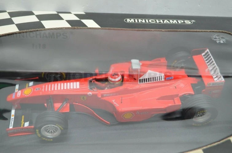 Minichamps 180-980004 Ferrari F 300 E.Irvine #4 Asprey Shell Red - 18 - Image 2 of 2