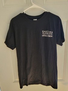 Martina McBride Local Crew Concert T-Shirt, Size Medium 