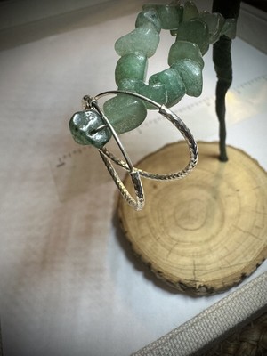 Hoop Earrings Taxco Silver 