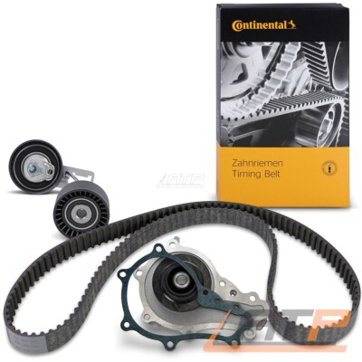 CONTI ZAHNRIEMEN + WAPU + ROLLENSATZ FÜR CITROEN PEUGEOT FORD VOLVO 1.6 HDI TDCi