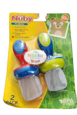 Nuby First Solids The Nibbler Feeder 2 Pack