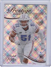 2023 PANINI PRESTIGE #386 VENTRELL MILLER RC EXTRA POINTS DIAMOND SP JAGUARS