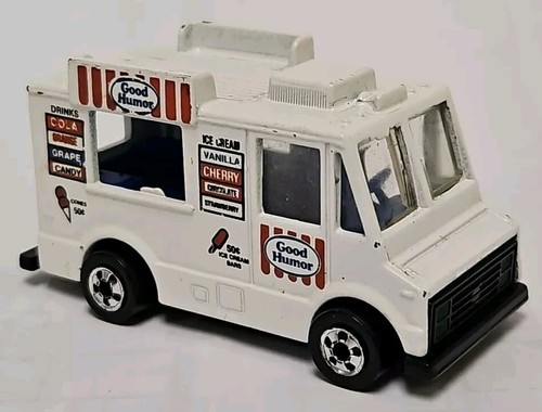 Vintage Hot Wheels GOOD HUMOR Ice Cream Truck, With Man Inside, (1983/Malaysia) - Picture 2 of 10