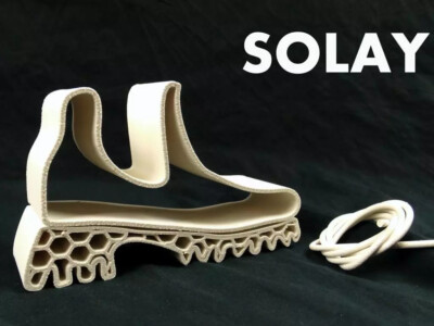 SOLAY 3D Printing Filament shoe soles / paintable / elastic as caoutcho 1.75 mm