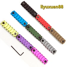 Aluminum 7Slot 3'' Key mod Rail Section Picatinny Mount Adapter Rails Segment