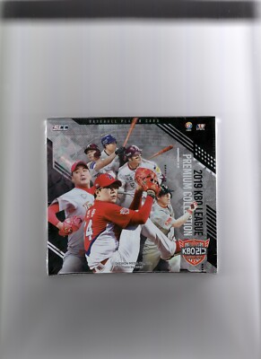 2019 SCC KBO League Premium Sports Card Box , jung hoo lee, ha seong kim auto