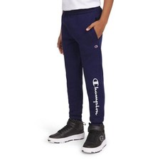 Champion Boys Logo Fleece Jogger Size XXL 18-20 Navy
