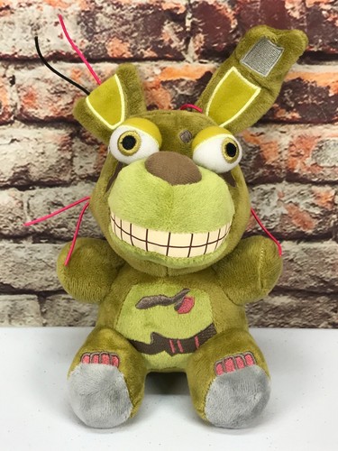 FNAF Five Nights At Freddy's Original 2016 Springtrap 7" Plush | eBay