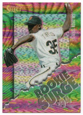 1994 Select Rookie Surge RS7 Salomon Torres San Francisco Giants