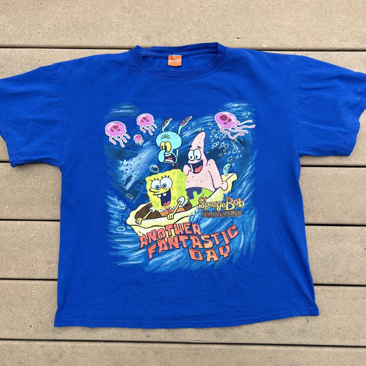 Nickelodeon SpongeBob SquarePants maglia da baseball uomo con
