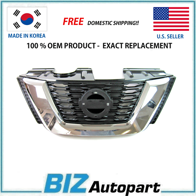 GENUINE FRONT GRILLE FOR 17-19 NISSAN ROGUE 62310-5HK0B 62310
