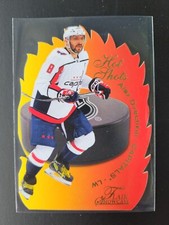 2022-23 Metal Universe Alex Ovechkin Hot Shots Flair Showcase #16 Of 20 SSP