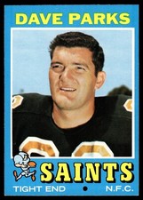 1971 Topps - Dave Parks #37 Saints