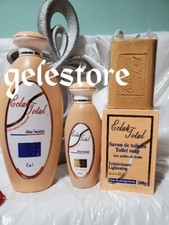 Eclat total light and moisturizing body lotion,serum  soap set   AUTHENTIC  