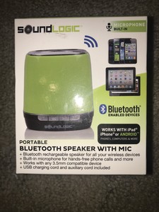 soundlogic portable bluetooth speaker