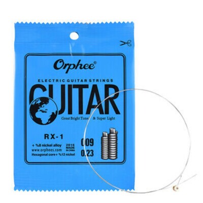 Premium Orphee f��r E-Gitarre 1. E-Saite (009) Ersatz 10er-Pack