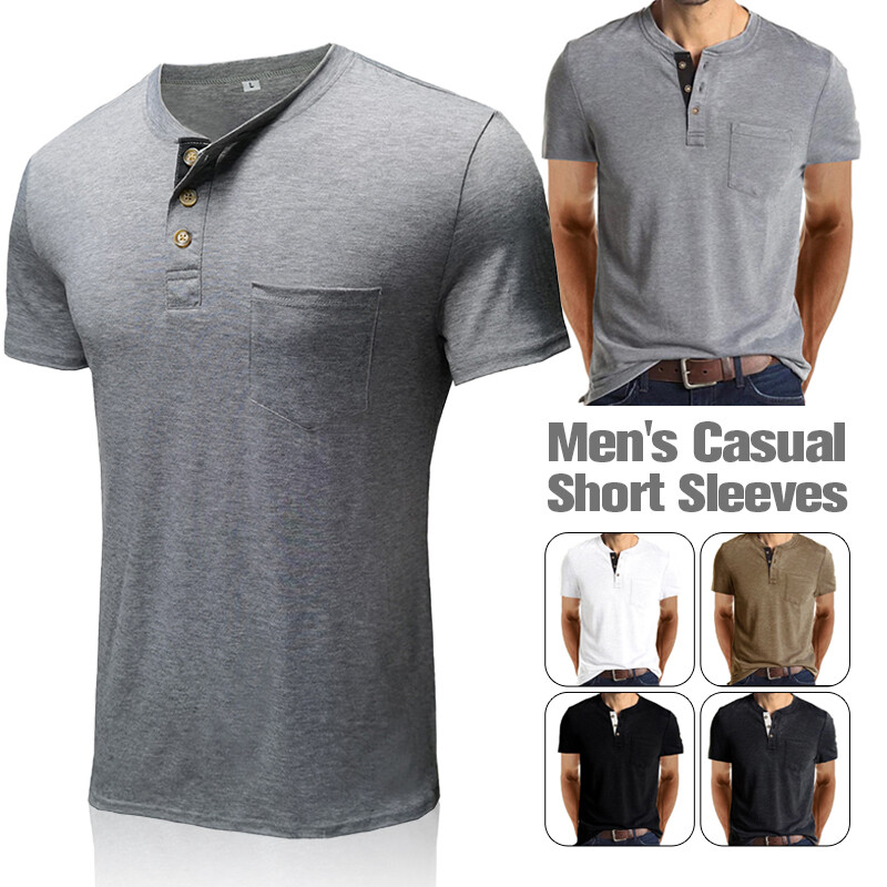 pullover short sleeve shirts for mens