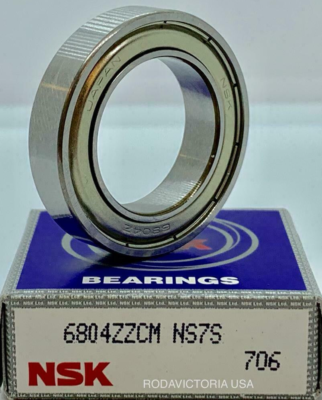 ビッグバンド NSK Japan 6804 ZZ Deep Groove Ball Bearing, Metal Shielded 20x32x7