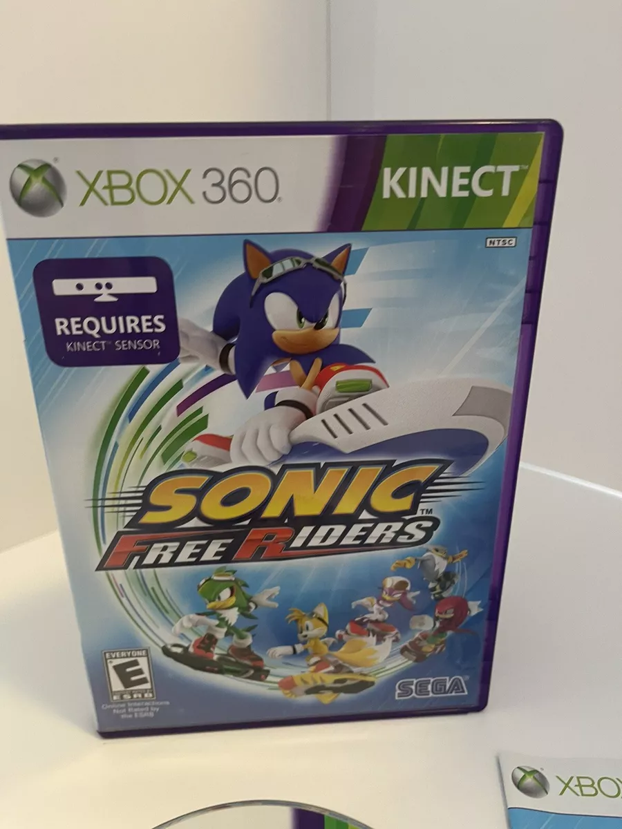 Sonic Free Riders — Complete! Fast Shipping! (Xbox 360, 2010) Kinect  10086680492