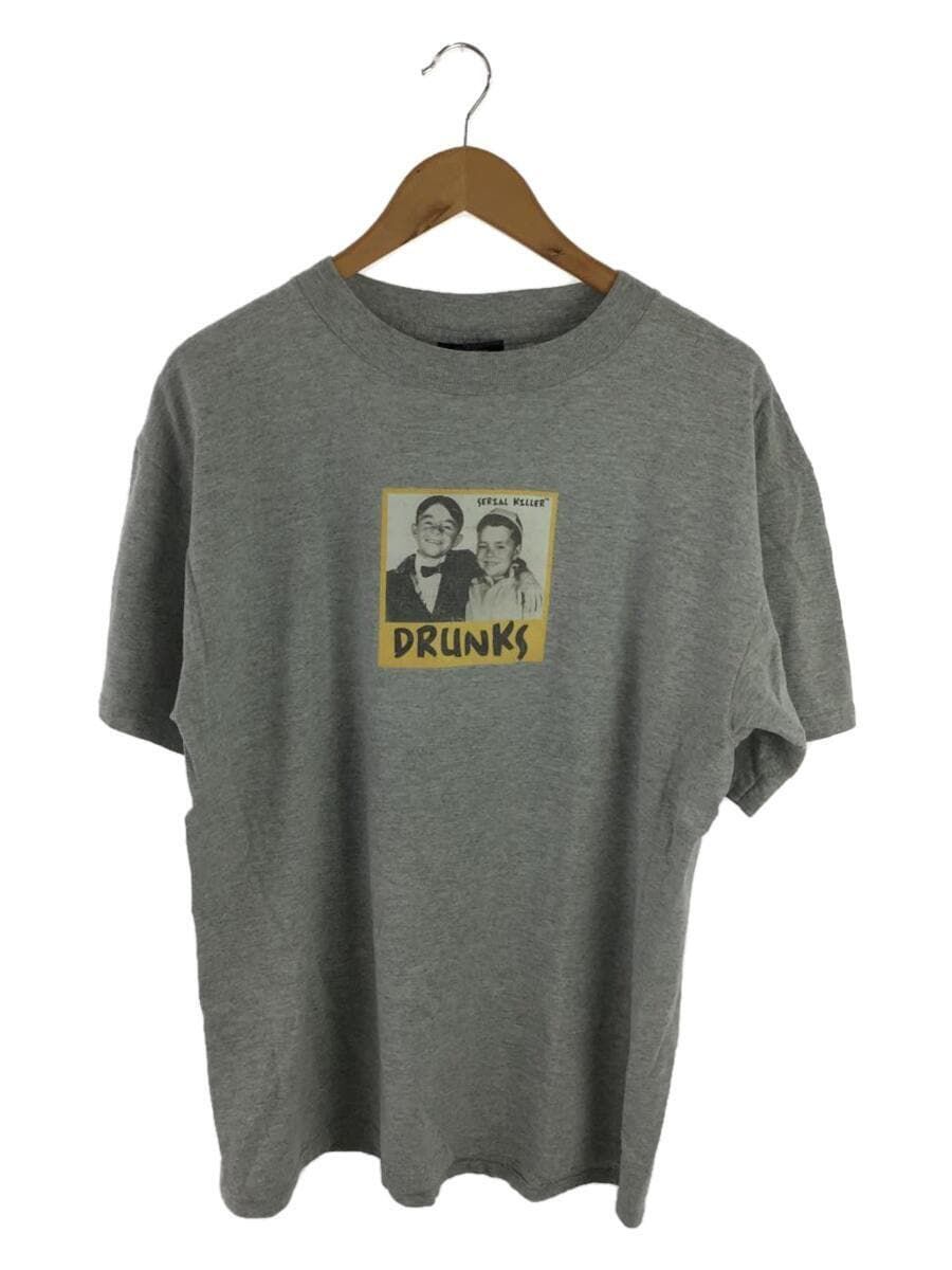 ALTRA T shirt altre marche ubriachezza anni 90 serial killer L cotone grigio usata