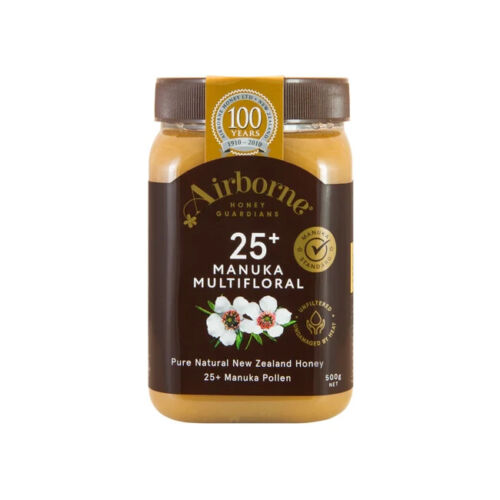 Manuka Multifloral honey,  25+, Airborne (NZ) , 500gms, free shipping - Picture 1 of 1