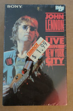 RARE sealed Betamax JOHN LENNON LIVE IN NEW YORK CITY not VHS