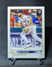Joe Perez Rookie Card RC 2022 Topps Update Flagship Baseball US234 Astros. rookie card picture