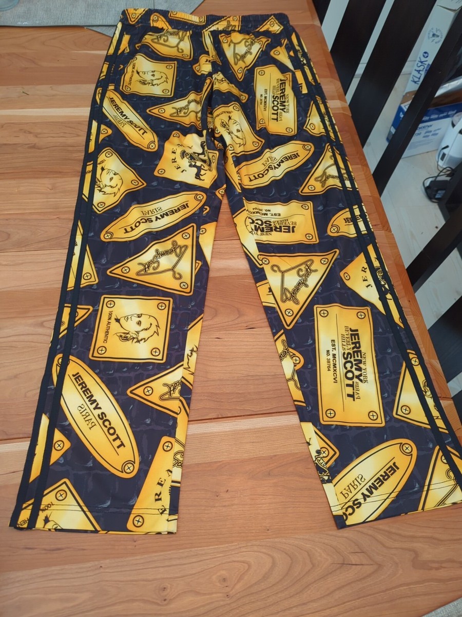 j  adidas x Jeremy Scott Gold Plaque 