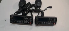 2X Harris/Macom communications KRY1011632/14 Radio Control Head W/speaker Mic