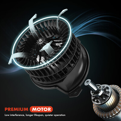 A-Premium HVAC Heater Blower Motor With Fan Cage 12V Replacement For 006 A40 22 76923