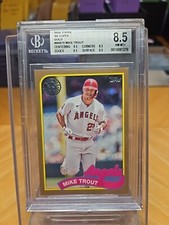 2024 Topps Series 1 MIKE TROUT GOLD Parallel  #/75 SSP Angels 35th