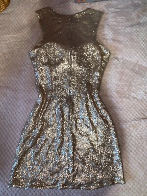 gold glitter bodycon dress Diamond Desire Bodycon Dress main image 0