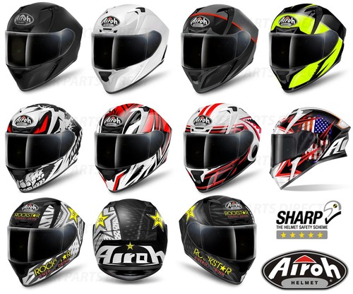 AIROH VALOR HELMET FULL FACE MOTORCYCLE 