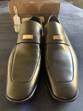 Gucci Mens Black Nero Florence Calf Size 91/2 Shoes