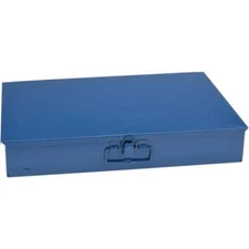 PRO SOURCE Steel 5-Compartment Box: 18-3/4” wide x 12-1/2” deep x 3” high