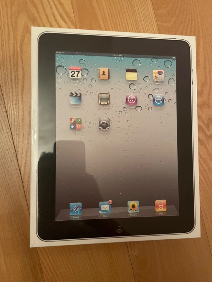 !!! NEW Apple iPad 1st Gen !!! 16GB, Wi-Fi, NEW IN BOX for collectors + bonus - Image 2 of 4