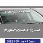 It aint weak to speak car sticker decal, window sticker, mental health