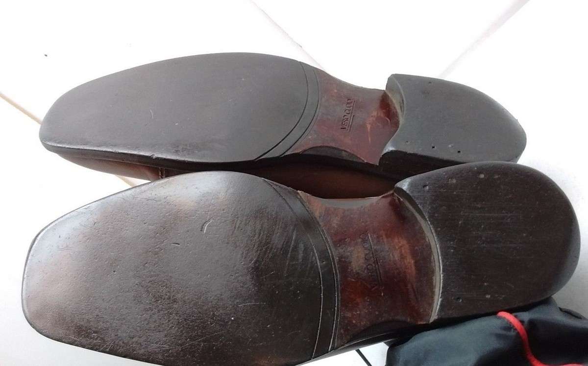 Tasso Elba Cap toe Brown Leather Oxford Shoes 9 Tasso Elba Oxfords for Men Deals - New and used pre-owned  main image 2