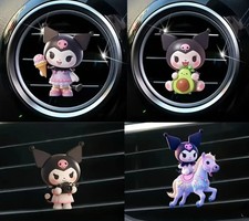 Cute Cartoon Car Air Vent Clips   Kawaii Fresheners and Dashboard Decor