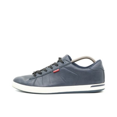 Levi's Herren 38099-1977 Sneaker navy Leder Low-Top Logoetikett EU 42