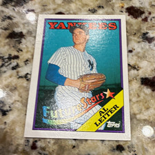 Topps 1988 Future Stars Al Leiter #18 New York Yankees Rookie MLB Card. rookie card picture