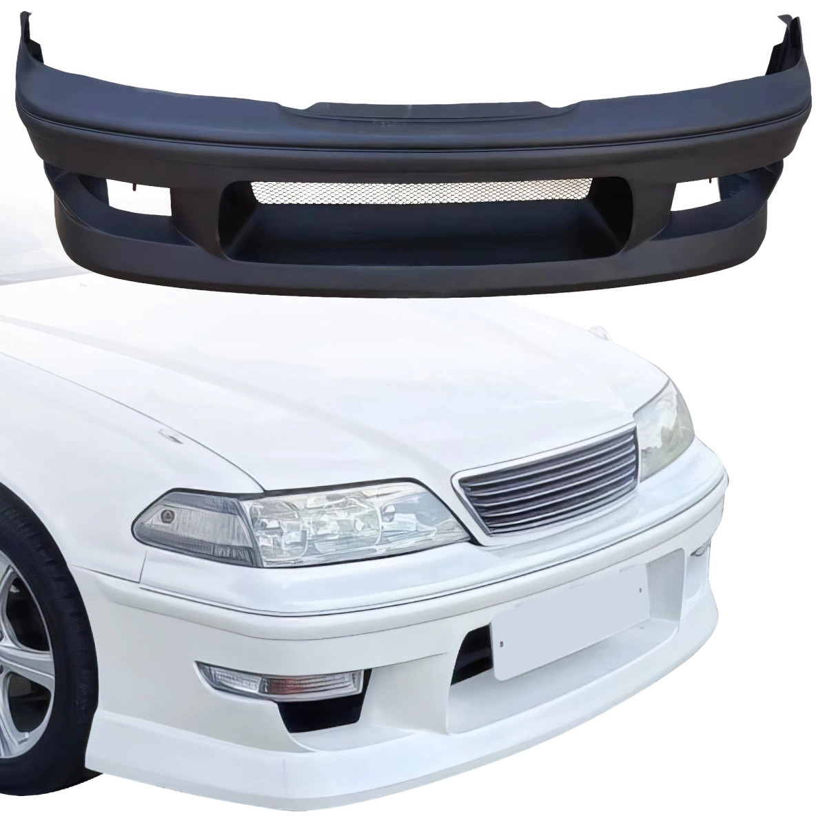 VSaero FRP MSPO Front Bumper (JZX100) for Mark II Toyota 97-00